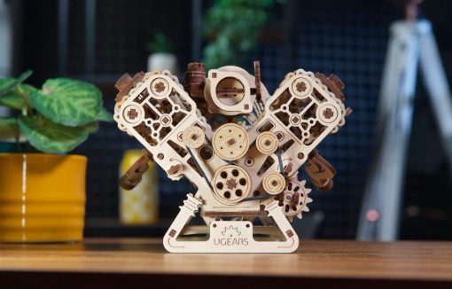 UGR70264 Ugears Engine V8 - 776 Parts (Advanced) - Image 8