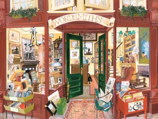 Wordsmith's Bookshop 1500-Piece Puzzle - Image 2