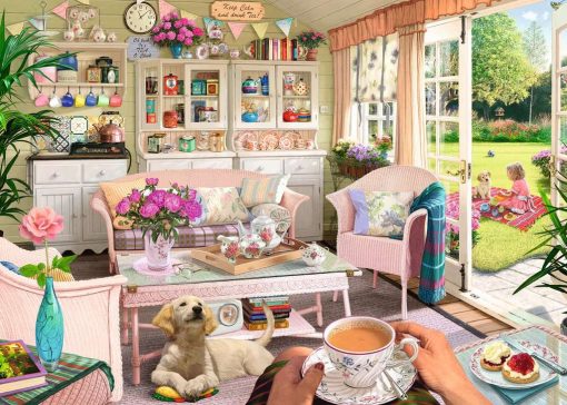 The Tea Shed 1000-Piece Puzzle - Image 2