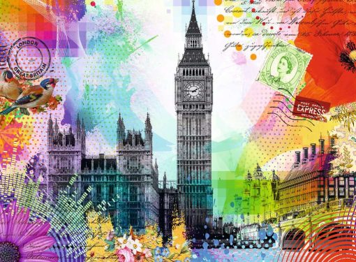 London Postcard 500-Piece Puzzle - Image 2