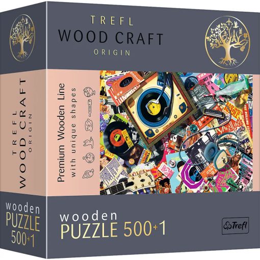 In the World of Music 501-Piece Wooden Puzzle