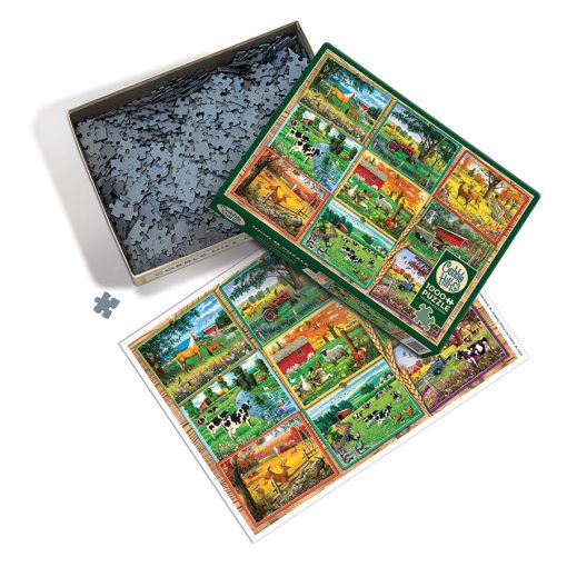 Postcards from the Farm 1000-Piece Puzzle - Image 2