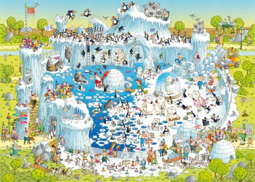 Polar Habitat 1000-Piece Puzzle - Image 2