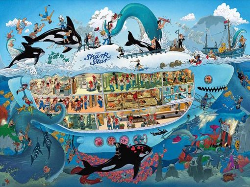 Submarine Fun 1500-Piece Puzzle - Image 2