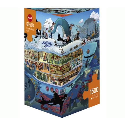 Submarine Fun 1500-Piece Puzzle