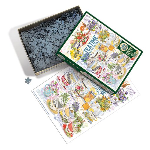 Tea Time 1000-Piece Puzzle - Image 2