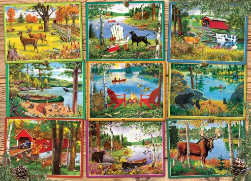 Postcards from Lake Country 1000-Piece Puzzle - Image 3