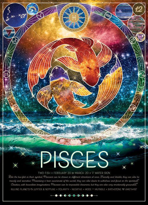 Pisces 500-Piece Puzzle - Image 2