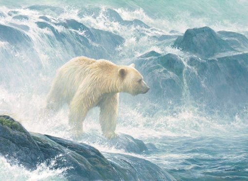 Salmon Watch - Spirit Bear 500-Piece Puzzle - Image 3