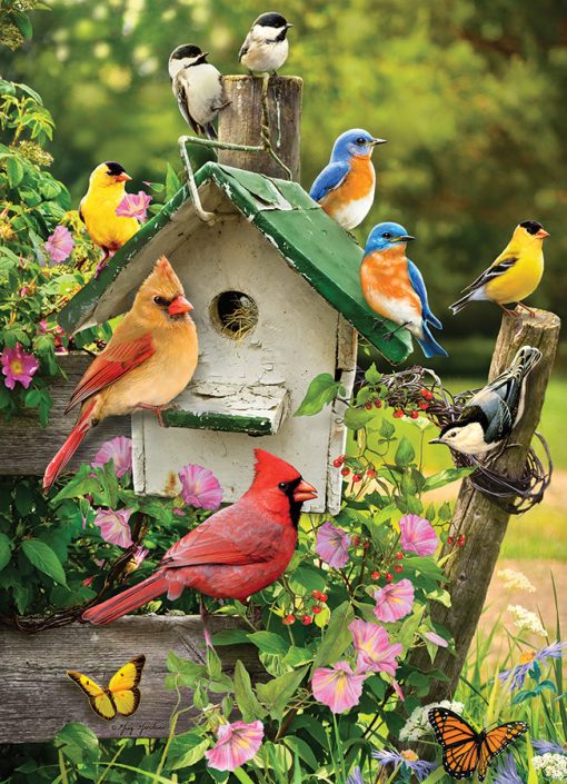 Summer Birdhouse 500-Piece Puzzle - Image 3