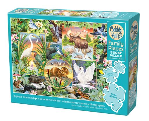 River Magic 350-Piece Family Puzzle