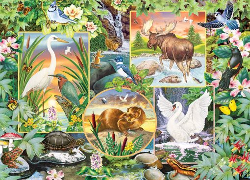 River Magic 350-Piece Family Puzzle - Image 3