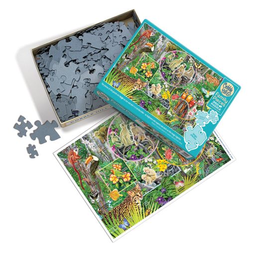 Rainforest Magic 350-Piece Family Puzzle - Image 2