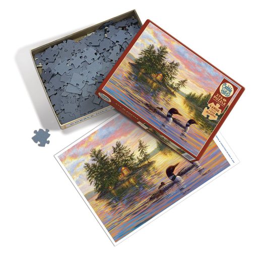 Tranquil Evening 275-Piece Family Puzzle - Image 2