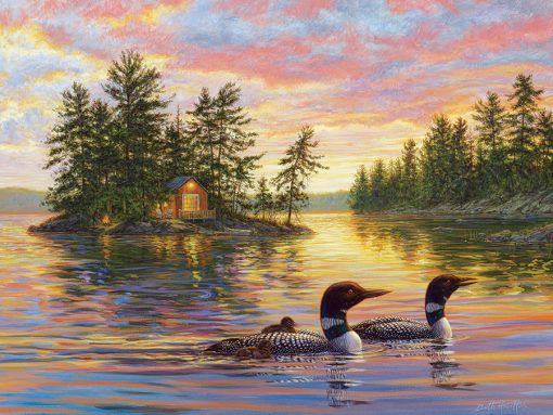 Tranquil Evening 275-Piece Family Puzzle - Image 3