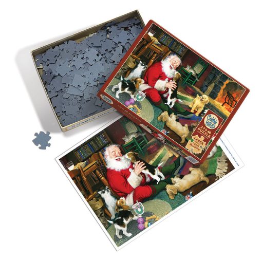 Santa's Playtime 275-Piece Puzzle - Image 3