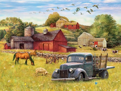 Summer Afternoon on the Farm 275-Piece Puzzle - Image 2