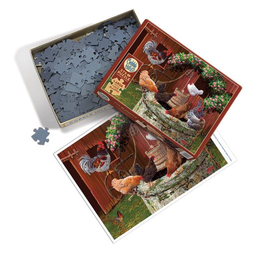 The Chickens are Well 275-Piece Family Puzzle - Image 2