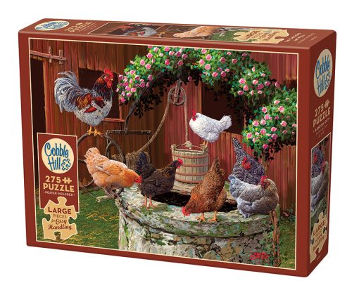 The Chickens are Well 275-Piece Family Puzzle