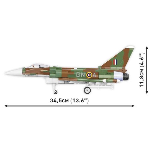 COBI-5843 COBI 577 PCS ARMED FORCES /5843/ EUROFIGHTER TYPHOON FGR4 - Image 8