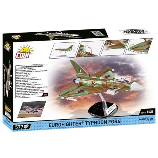 COBI-5843 COBI 577 PCS ARMED FORCES /5843/ EUROFIGHTER TYPHOON FGR4 - Image 2