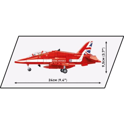 COBI-5844 COBI 389 PCS ARMED FORCES /5844/ BAE HAWK T1 RED ARROWS - Image 9