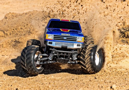 67134-4 Traxxas 1/10 Ford F-150 BL-2S 4X4 RTR - Bigfoot No. 8 - Image 11