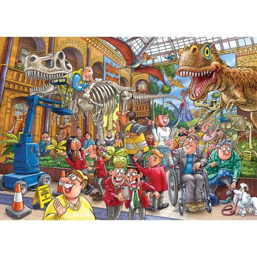 Wasgij - Blight at the Museum! 1000-Piece Puzzle - Image 2