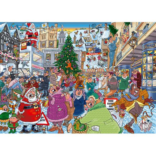 Wasgij - Santa Dash! 1000-Piece Puzzle - Image 2