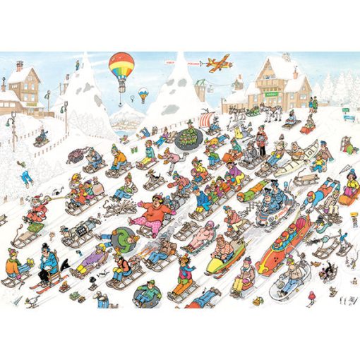 It's all Going Downhill! 1000-Piece Puzzle - Image 2