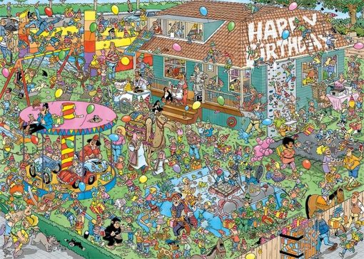 Children's Birthday Party 1000-Piece Puzzle - Image 2