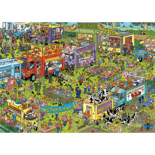 Food Truck Festival 1500-Piece Puzzle - Image 2