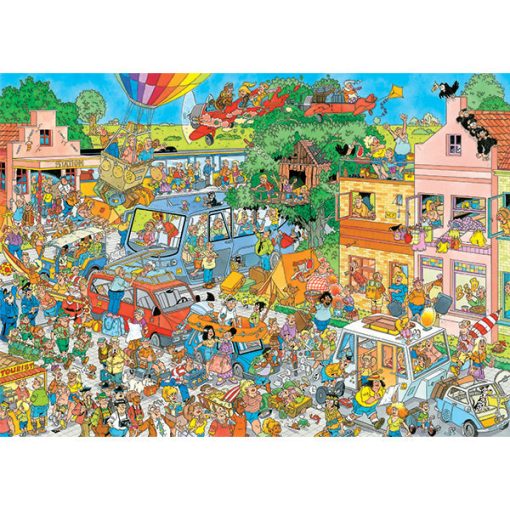 Music Shop & Holiday Jitters 2x1000-Piece Puzzles - Image 2