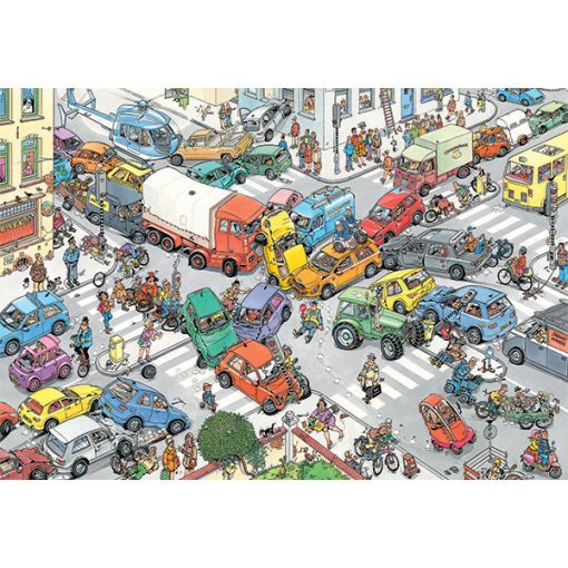 Traffic Chaos 3000-Piece Puzzle - Image 2