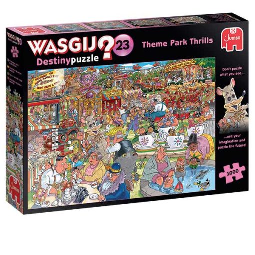 Wasgij - Theme Park Thrills 1000-Piece Puzzle