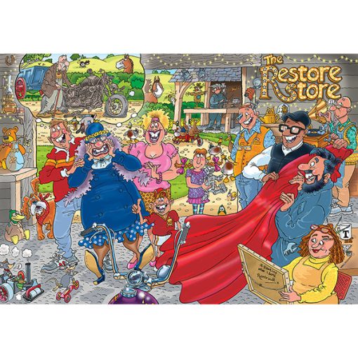 Wasgij - The Restore Store 1000-Piece Puzzle - Image 2