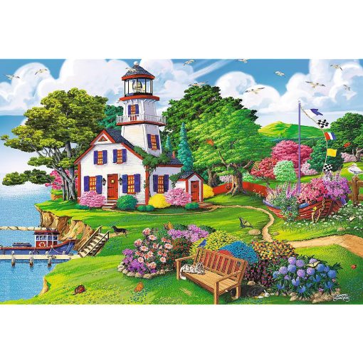 Summer Haven 501-Piece Wooden Puzzle - Image 2