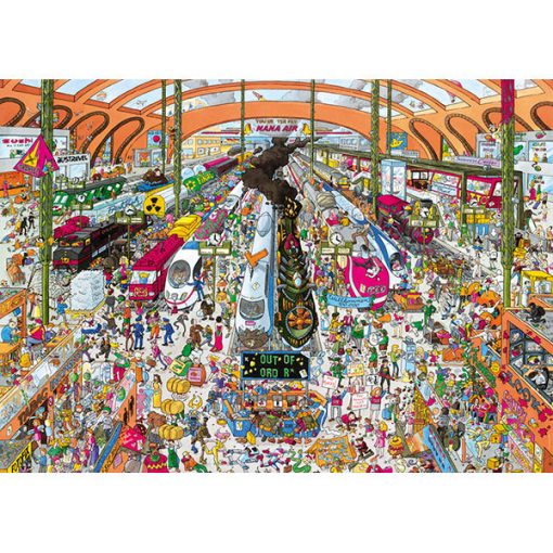 Train Station 2000-Piece Puzzle - Image 2