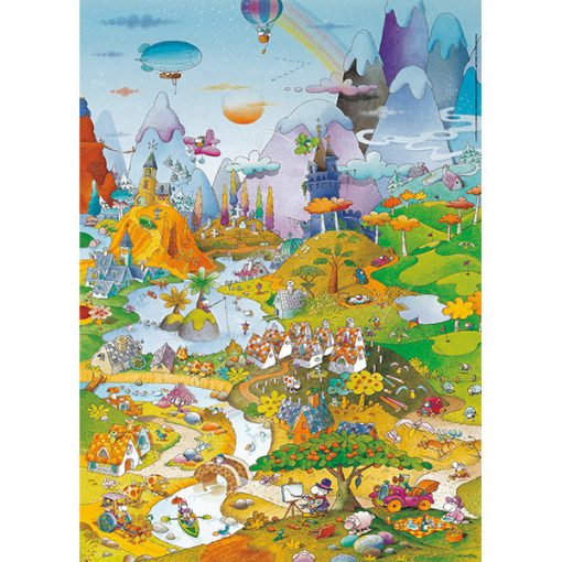 Idyll by the lake 1000-Piece Puzzle - Image 2