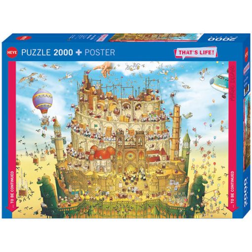 High Above, That's Life! 2000-Piece Puzzle