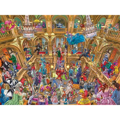 Masked Ball, Tanck 1500-Piece Puzzle - Image 2