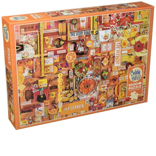 Orange 1000-Piece Puzzle