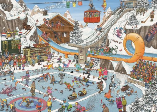 Winter Games 1000-Piece Puzzle - Image 2