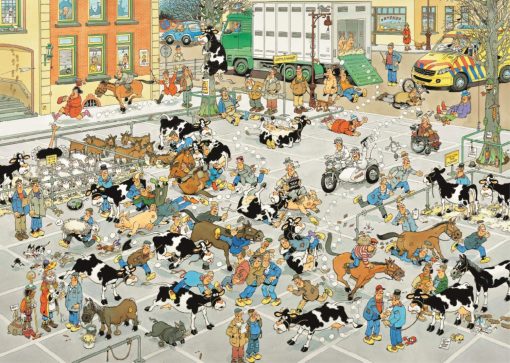 The Cattle Market 1000-Piece Puzzle - Image 2