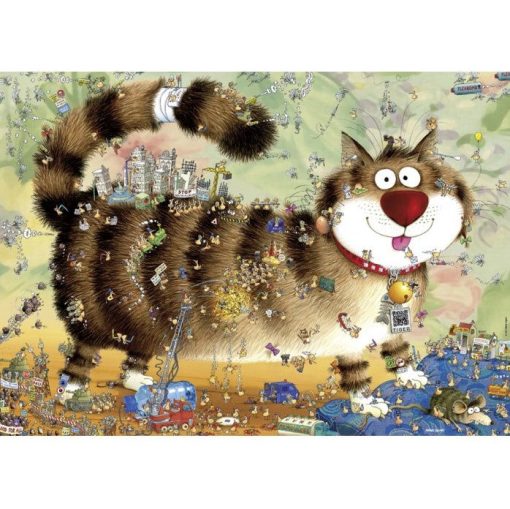 Cat's Life 1000-Piece Puzzle - Image 2