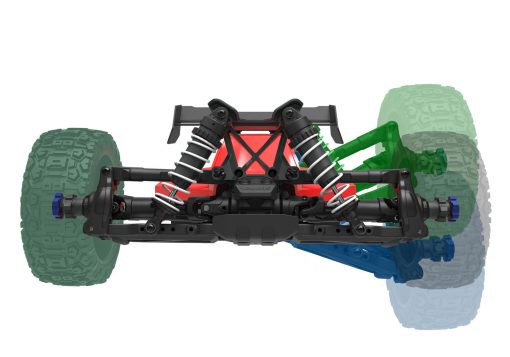 90154-4BLACK Traxxas Jato 4x4 Brushless BL-2S with clipless body - Black - Image 26