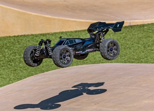 90154-4BLACK Traxxas Jato 4x4 Brushless BL-2S with clipless body - Black - Image 7