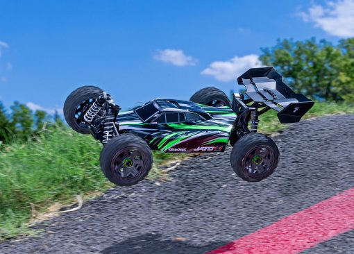 90154-4GREEN Traxxas Jato 4x4 Brushless BL-2S with clipless body - Green - Image 7