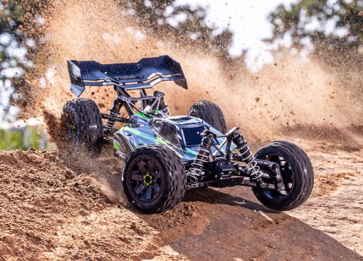 90154-4GREEN Traxxas Jato 4x4 Brushless BL-2S with clipless body - Green - Image 9