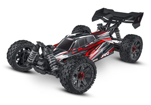 90154-4RED Traxxas Jato 4x4 Brushless BL-2S with clipless body - Red